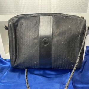 Black fendi crosbody vintage